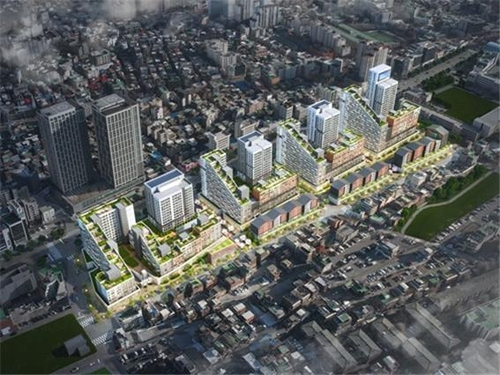 서울시 송파구 풍납동 모아타운 조감도. 사진 제공=서울주택도시개발공사