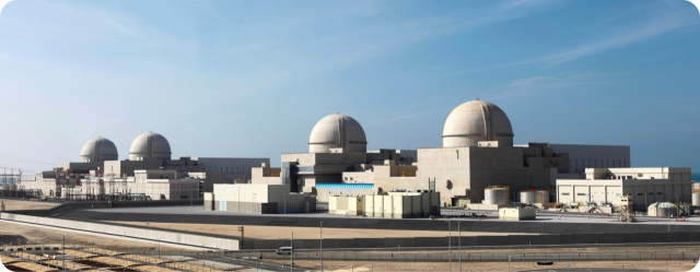 원자력 발전소 전경. 사진 제공=삼성물산