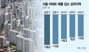 토허구역 확대 열흘 만에 서울 아파트 매물 6200채 사라졌다[집슐랭]