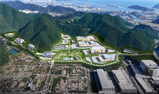 부산·진해경제자유구역 내 보배복합지구 조감도. 사진제공=부산·진해경제자유구역청