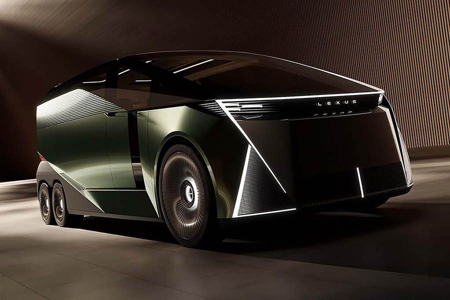 렉서스, LS의 새로운 확장 알리는 6륜 MPV 'LS 콘셉트' 공개