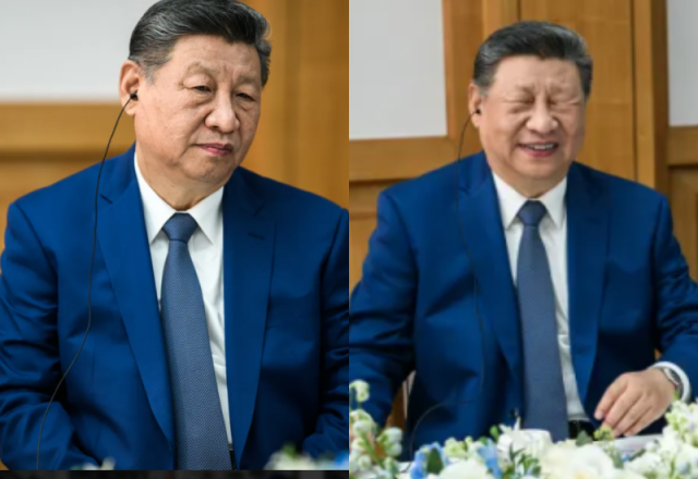 대체 무슨 말 들었길래…트럼프 앞에서 빵터진 시진핑 [글로벌 왓]