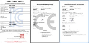 ㈜한국엠프로 무향실 없이 측정 가능한 AI 모터소음 검사장비 KC, FCC, CE 인증 획득