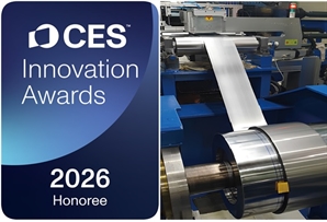 솔룸신소재, 세계 최초 10㎛ 초박형 스테인리스 포일(ESAR-μFoil STS)로 ‘2026 CES 혁신상’ 수상 