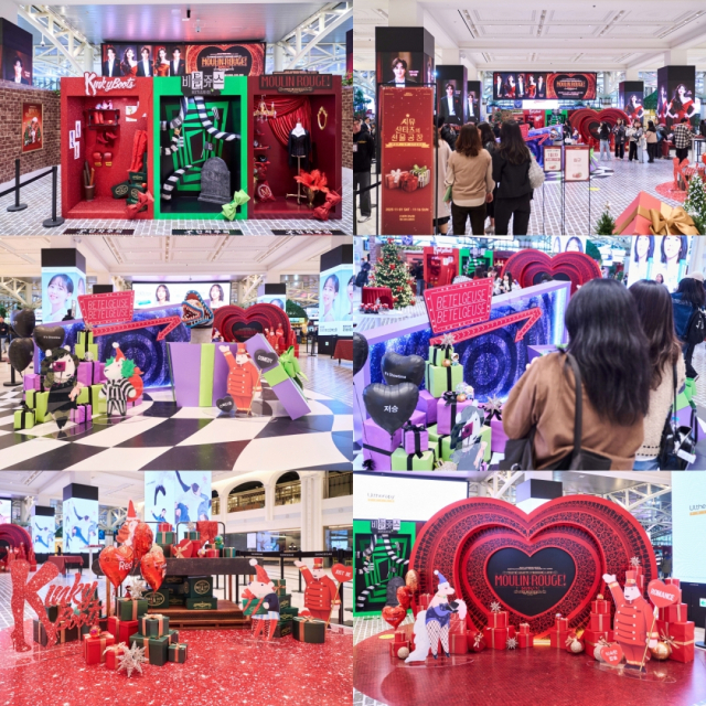 CJ ENM의 '씨뮤 산타즈의 선물공장 팝업스토어'. 사진 제공=CJ ENM