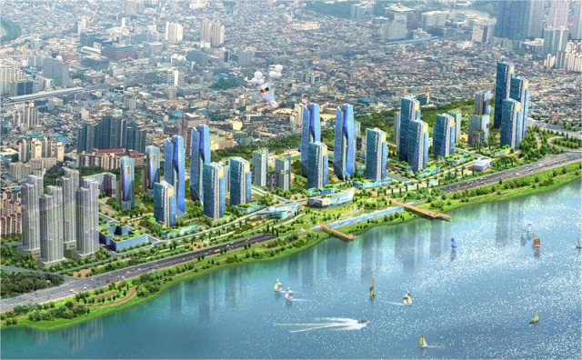 서울 성동구 성수동 성수전략정비구역 조감도. 사진 제공=서울시