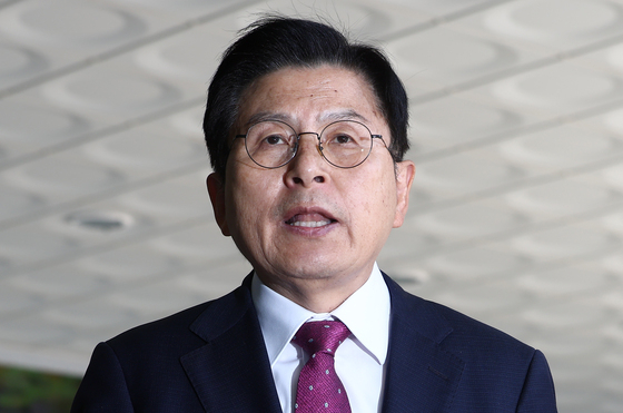 내란 선전·선동 혐의 관련 내란특검팀에 의해 체포된 황교안 전 국무총리. 뉴스1