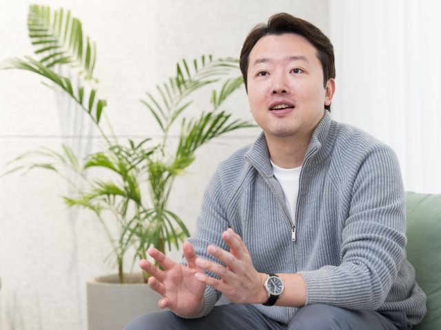 안재균 몰로코 한국지사장이 최근 서울 강남구 한국 지사에서 서울경제신문과 만나 사업 전략을 설명하고 있다. 사진제공=몰로코