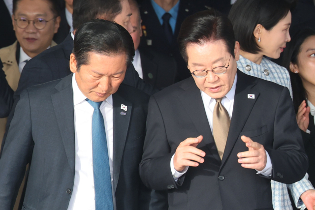 정청래 "이재용·최태원·서정진 회장, 李대통령에 감사…엄청난 외교 성과"