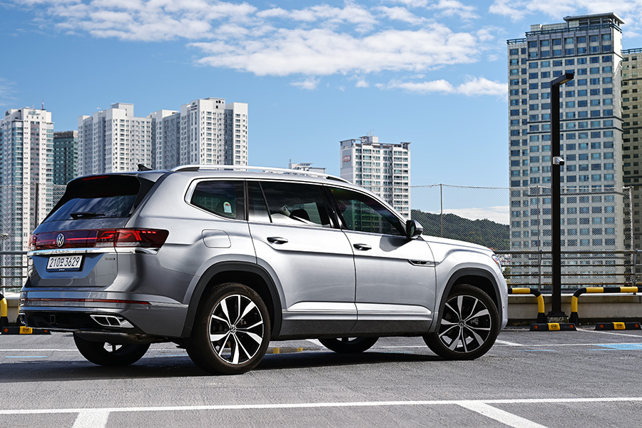 폭스바겐 아틀라스 R-라인. 사진: 김학수 기자