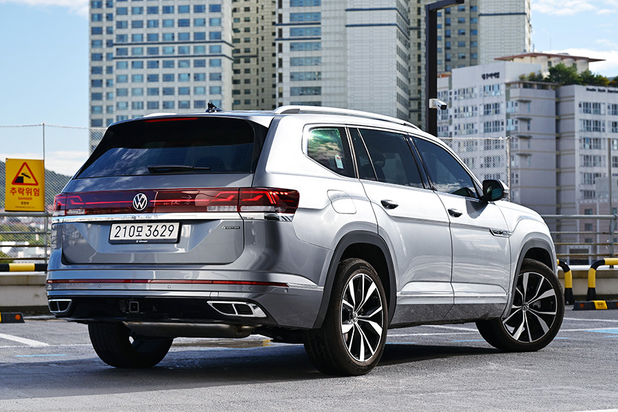 폭스바겐 아틀라스 R-라인. 사진: 김학수 기자