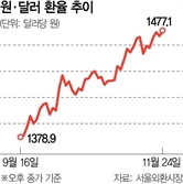 구두개입 약발 안먹혀…최대 29.5조원 규모 달러 풀수도