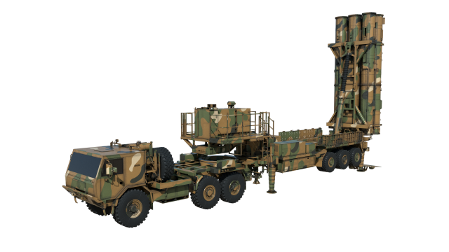 한화에어로스페이스가 방위사업청과 양산 계약을 체결한 장거리 지대공 유도무기(L-SAM)의 모습. 사진 제공=한화에어로스페이스