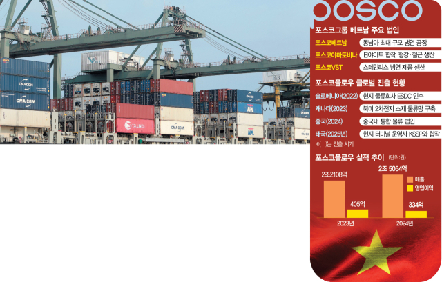 [단독] '공급망 강화' 포스코, 베트남에 새 물류기지 띄웠다