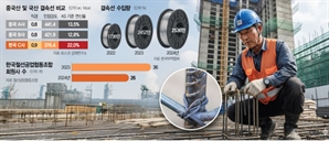 中 저가공세에 철근 결속선 업체 줄폐업…"KS기준 현장 적용해야"