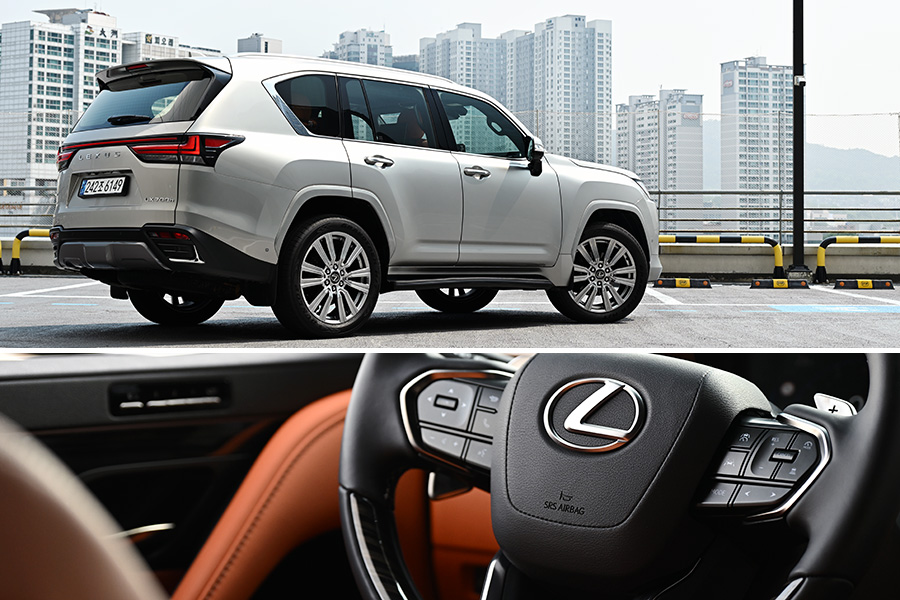 렉서스 LX 700h. 사진: 김학수 기자