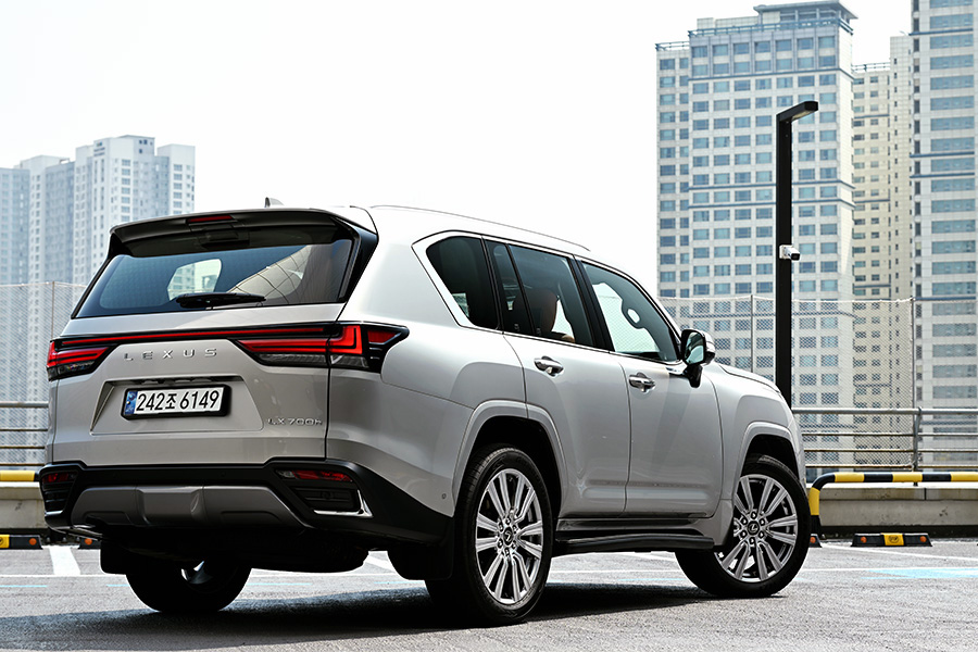 렉서스 LX 700h. 사진: 김학수 기자