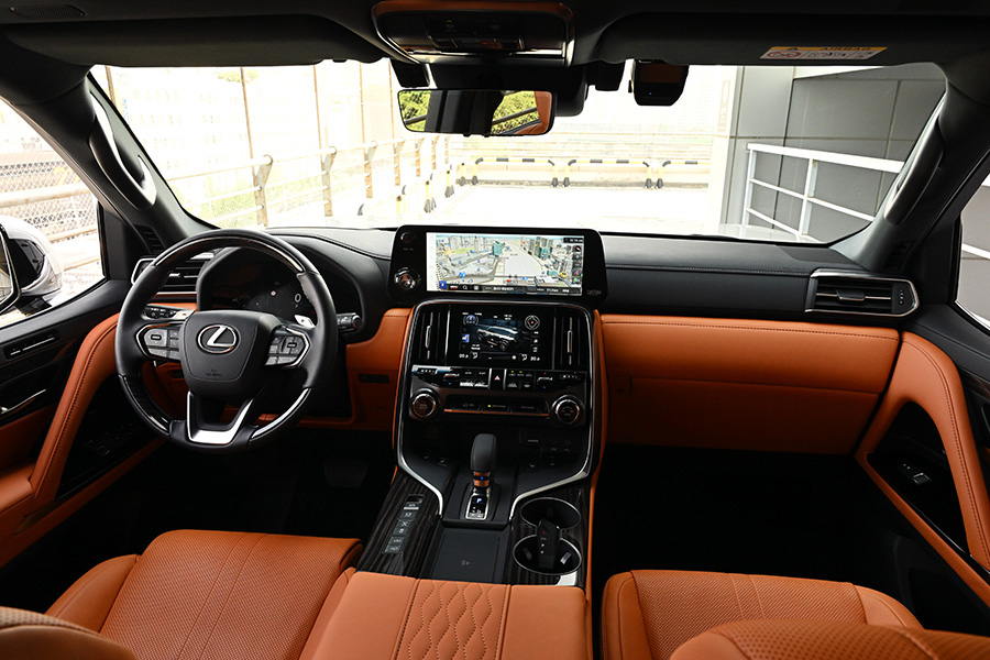 렉서스 LX 700h. 사진: 김학수 기자