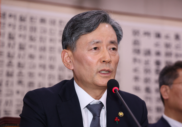 조지호 경찰청장이 지난해 12월 9일 서울 여의도 국회에서 열린 법제사법위원회 전체회의에서 발언하고 있다. 연합뉴스