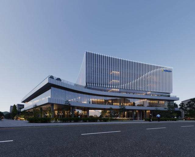 NH농협은행 경남본부 신축사옥 투시도. 사진 제공=NH농협은행 경남본부