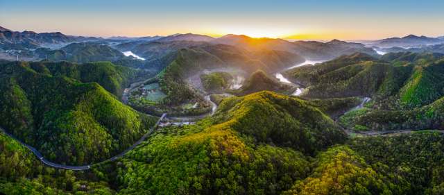 반구천의 암각화 일대 전경. 사진제공=울산시