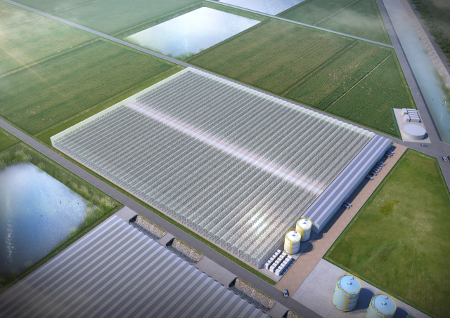 태안 스마트팜 조감도. 사진제공=충남도