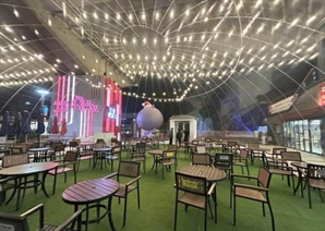 서대문, 카페폭포 '에어돔' 운영