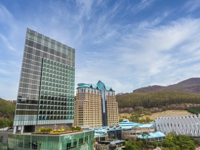 강원랜드 하이원 리조트 전경. 사진 제공=강원랜드