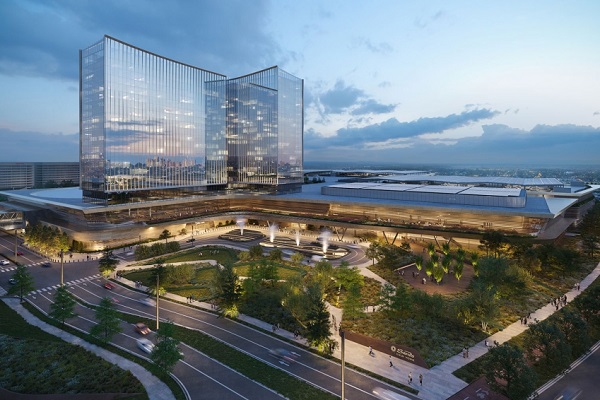 사진설명. Proposed Rendering of Sands New York Resort in Hempstead, Nassau County, New York