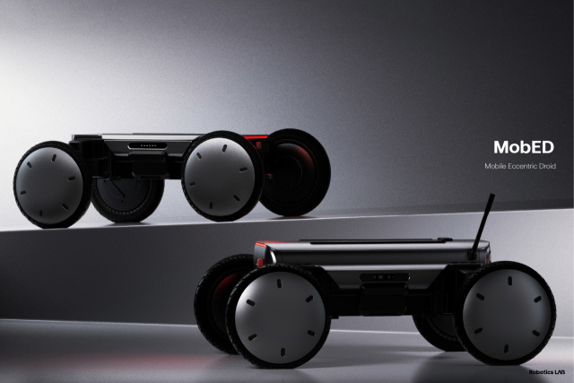 현대차·기아의 차세대 모빌리티 로봇 플랫폼 '모베드(MobED)'의 베이직(Basic) 모델(위)과 프로(Pro) 모델(아래). 사진제공=현대차·기아