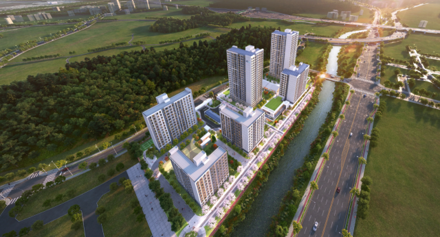 시흥거모 A-1BL 통합형 민간참여 공공주택건설사업 조감도. 사진 제공=GS건설