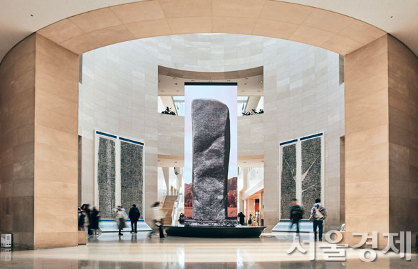 국립중앙박물관 로비 모습. 사진 제공=국립중앙박물관