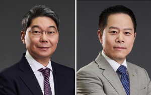 최성원(왼쪽)·박상영 광동제약 각자 대표이사. 사진 제공=광동제약