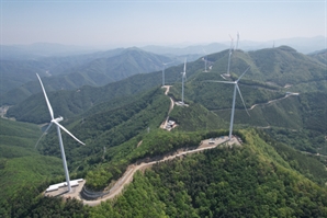 서부발전, 75㎿ 풍백 육상풍력 준공…공기업 최초 RE100 PPA