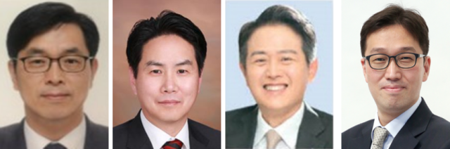 신한금융은 5일 자회사최고경영자후보 추천위원회를 열고 자회사 사장단 후보 추천을 실시했다고 밝혔다. 천상영(왼쪽부터) 신한라이프·이석원 신한자산운용·이승수 신한자산신탁·강병관 신한EZ손해보험 사장 후보. 사진 제공=신한금융그룹