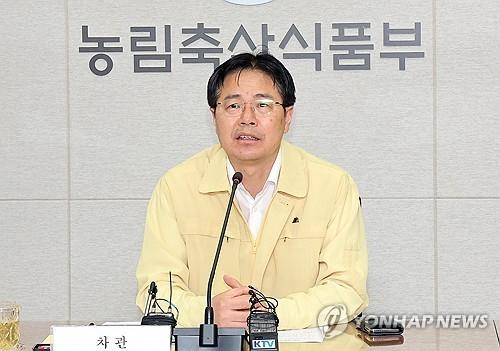 강형석 농림축산식품부 차관. 연합뉴스