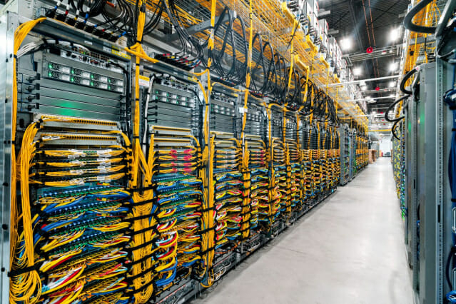 구글 7세대 TPU 아이언우드가 설치된 슈퍼포드 전경. 사진제공=구글클라우드