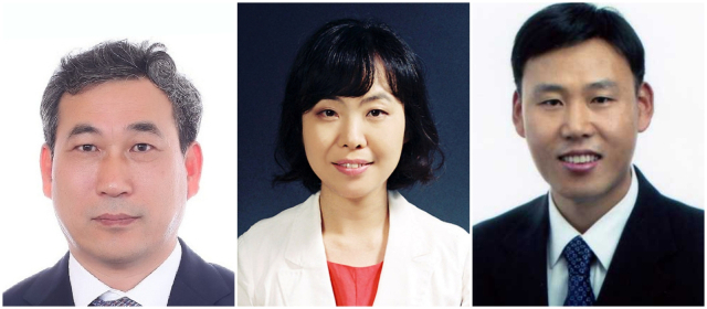 5일 제1·2 사무차장에 보임된 홍성모(왼쪽부터) 사회·복지감사국장과 이수연 심의실장, 기획조정실장에 보임된 이윤재 국토·환경감사국장. 감사원