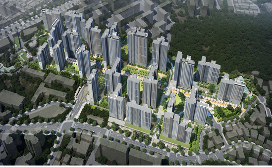 서울시 은평구 불광동 238번지 일대의 불광5구역 재개발사업으로 조성될 아파트 단지 조감도. 사진 제공=서울시