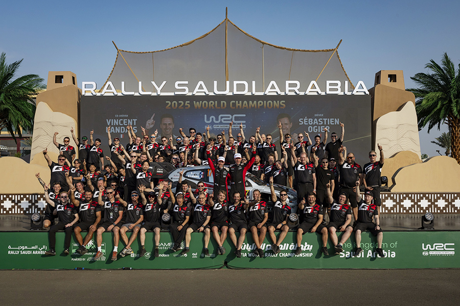 사우디아라비아 랠리를 마친 토요타 가주 레이싱 WRT