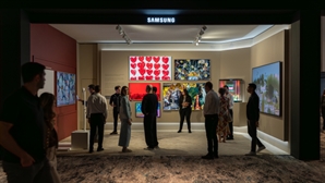 [사진] 삼성전자 아트 TV, ‘아트바젤 마이애미 비치 2025’서 선봬