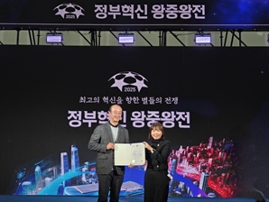 중진공, ‘2025 대한민국 정부혁신 박람회’서 행안부 장관상 수상