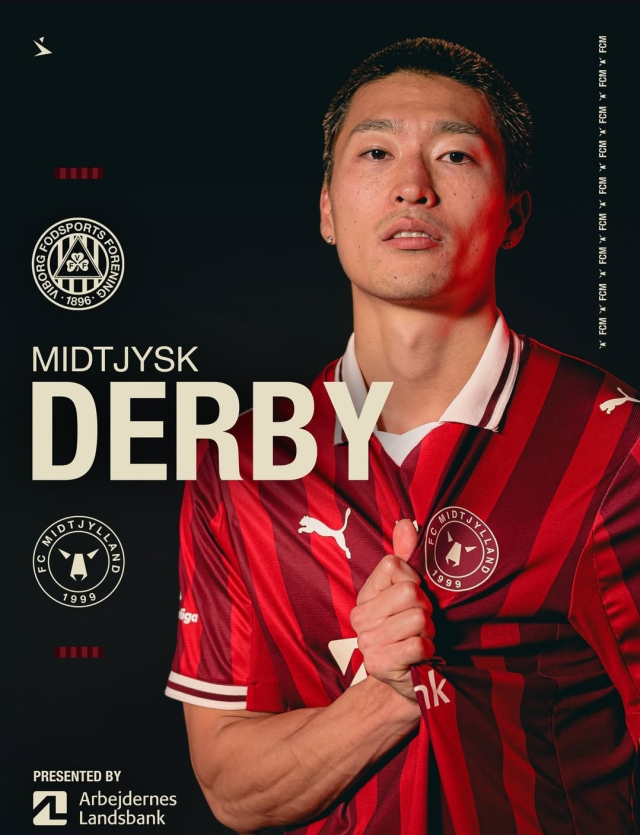 조규성. 미트윌란 SNS 캡처