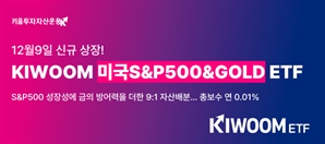 키움운용, 美 S&P500에 금 더한 '초저비용 전략 ETF’ 선보여