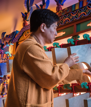 악기장 보유자로 인정 예고된 김종민 씨. 사진 제공=국가유산청