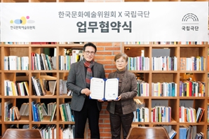 국립극단·예술위, 연극 영상화 사업 속도 낸다