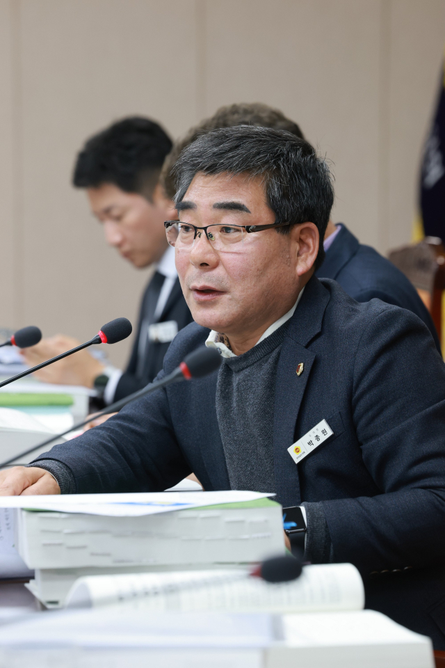 박종원 전남도의원. 사진 제공=전낟도의회