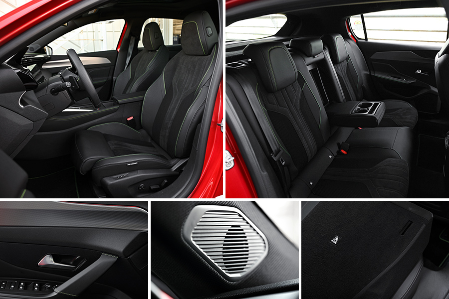 푸조 308 스마트 하이브리드. 사진: 김학수 기자