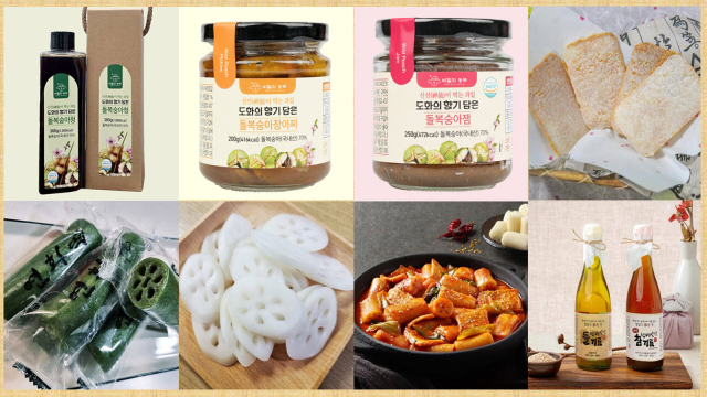 경남 진주시가 고향사랑기부제 답례품 선정위원회를 통해 선정한 신규 품목. 사진 제공=진주시