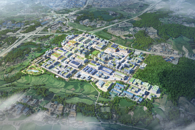 H-테크노밸리 산업단지 조감도. 사진 제공=H-테크노밸리